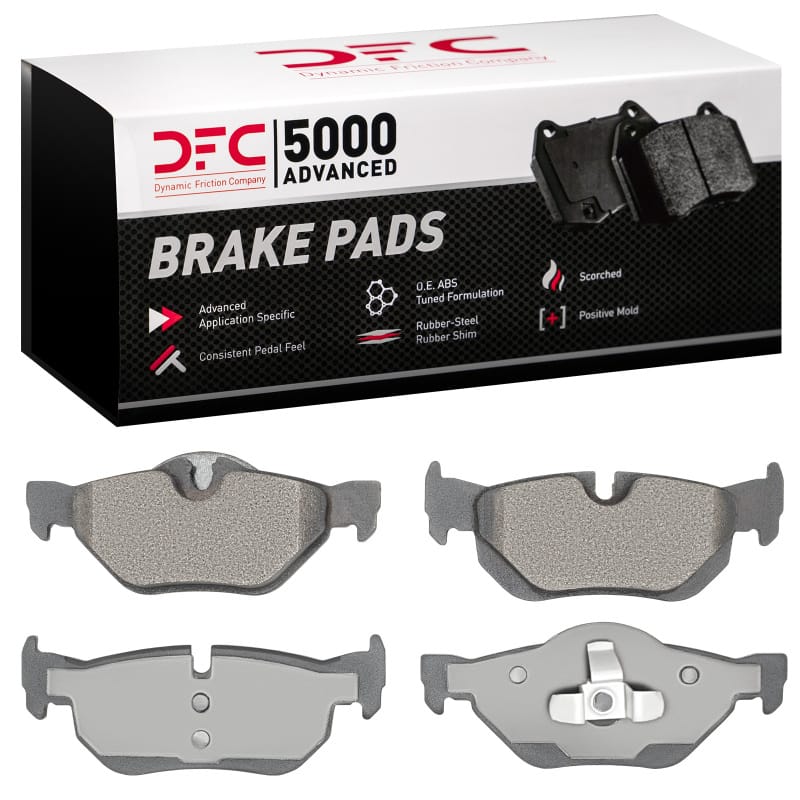 DFC — DFC 06-15 BMW 328i xDrive Rear 5000 Advanced Low Metallic Brake Pads
DFC Brake Pad Set