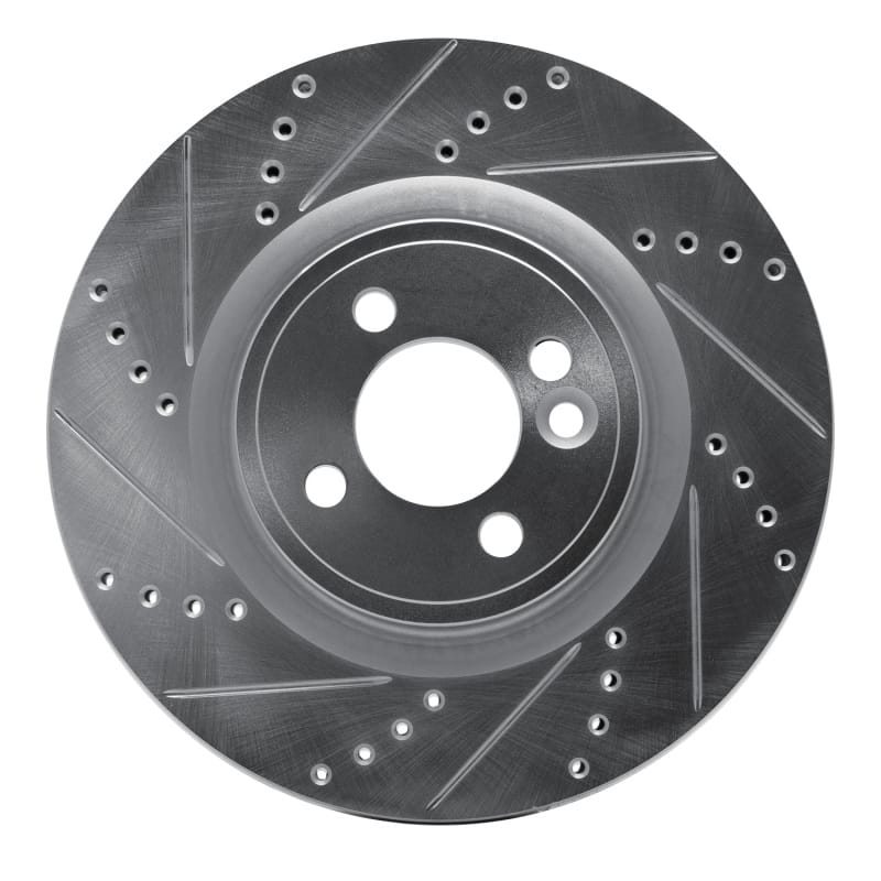 R1 Concepts — R1 09-14 Mini Cooper (Excl Clubman) Front Left Drilled & Slotted Silver Brake Rotor
R1 Brake Rotor Drill