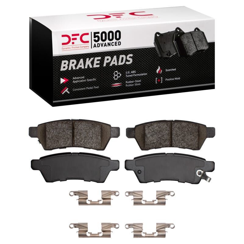 DFC — DFC 05-25 Nissan Frontier Rear 5000 Advanced Ceramic Brake Pads and Hardware Kit
DFC Brake Pad Set