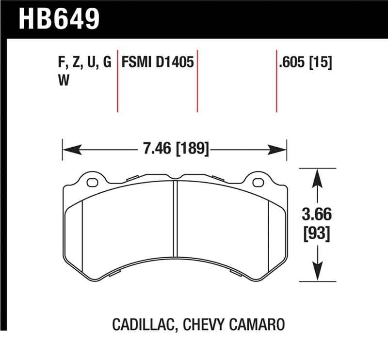 Hawk Performance — HPS Disc Brake Pad