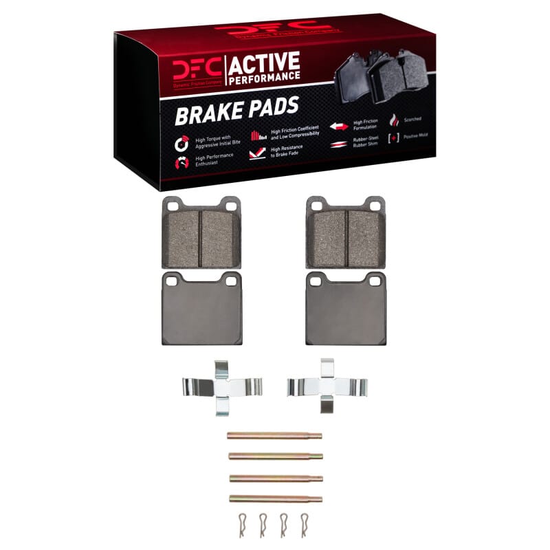 DFC — DFC 67-91 Mercedes-Benz 350SD Rear Active Performance Pads and Hardware Kit
DFC Brake Pad Set