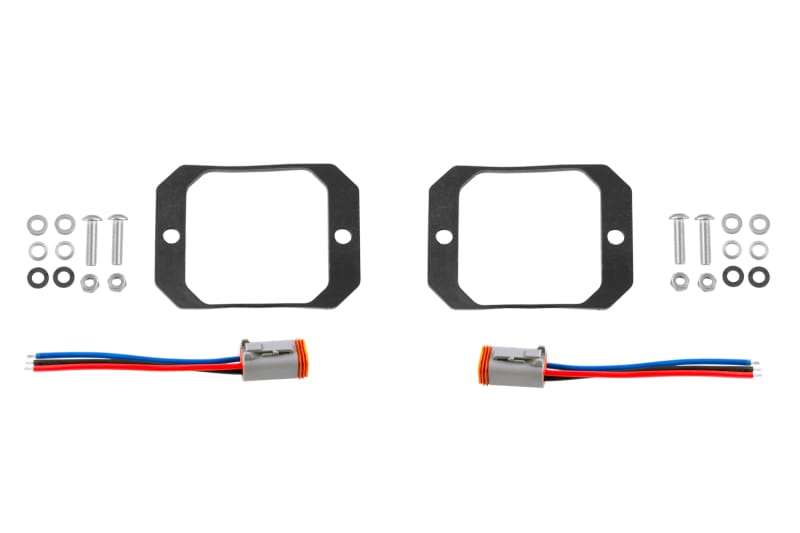 Diode Dynamics — Diode Dynamics Stage Series C1 Flush Mount Mounting Kit (Pair)