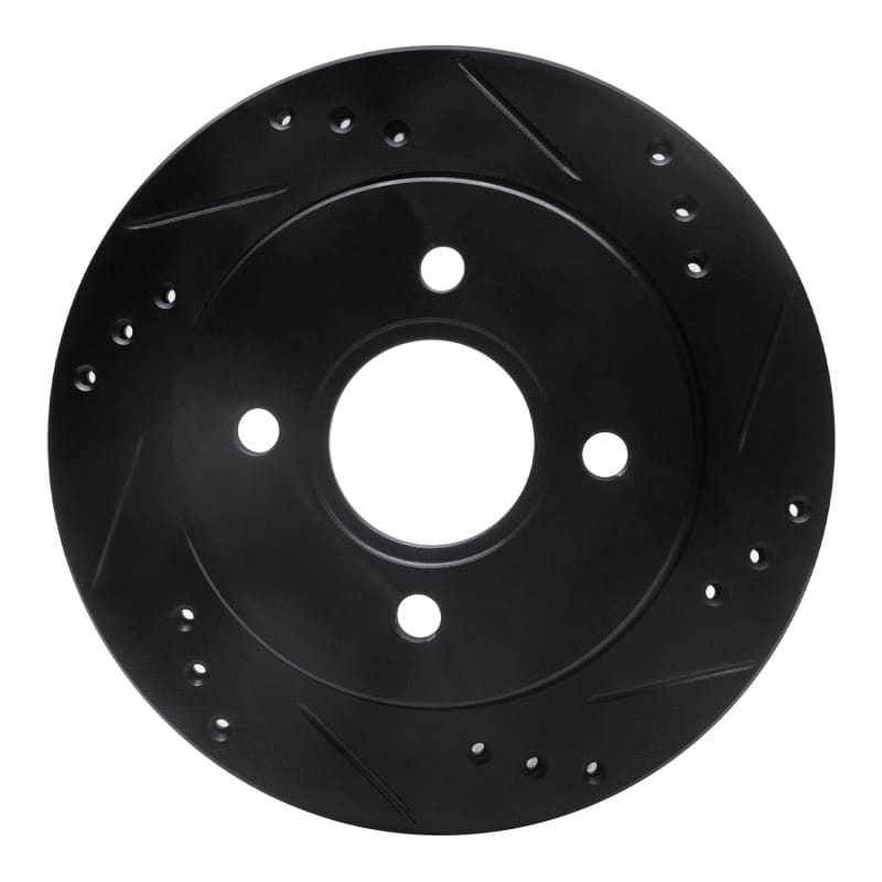 R1 Concepts — R1 95-04 Ford Contour Rear Right Drilled & Slotted Black Brake Rotor
R1 Brake Rotor Drill