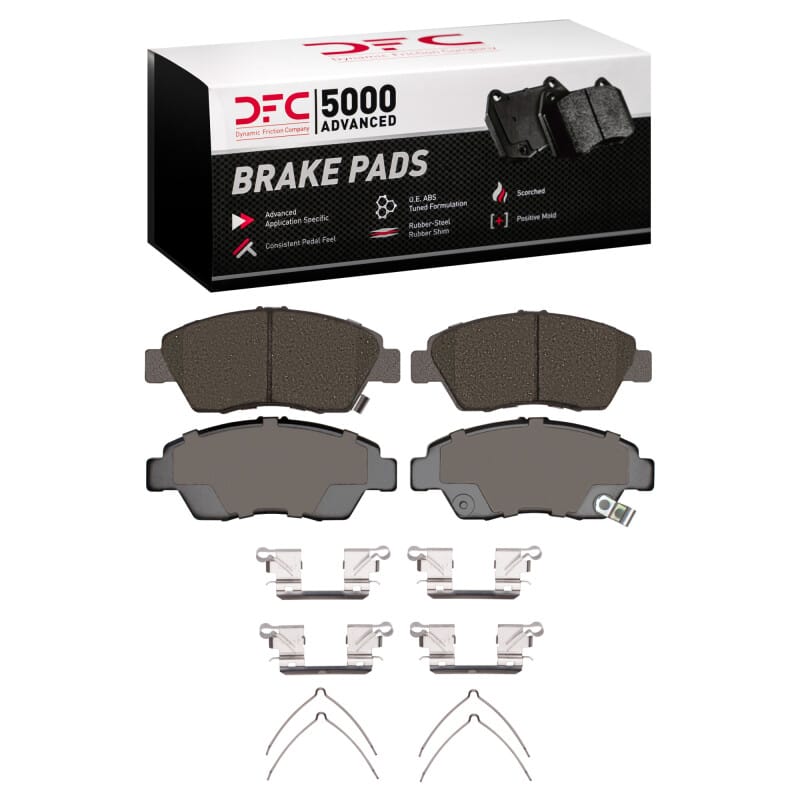 DFC — DFC 12-15 Acura ILX Front 5000 Advanced Ceramic Brake Pads and Hardware Kit
DFC Brake Pad Set