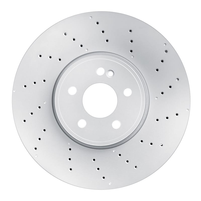 DFC — DFC 20-25 Mercedes-Benz GLA45 AMG Front Drilled Hi-Carbon Alloy Geomet Coated Rotor