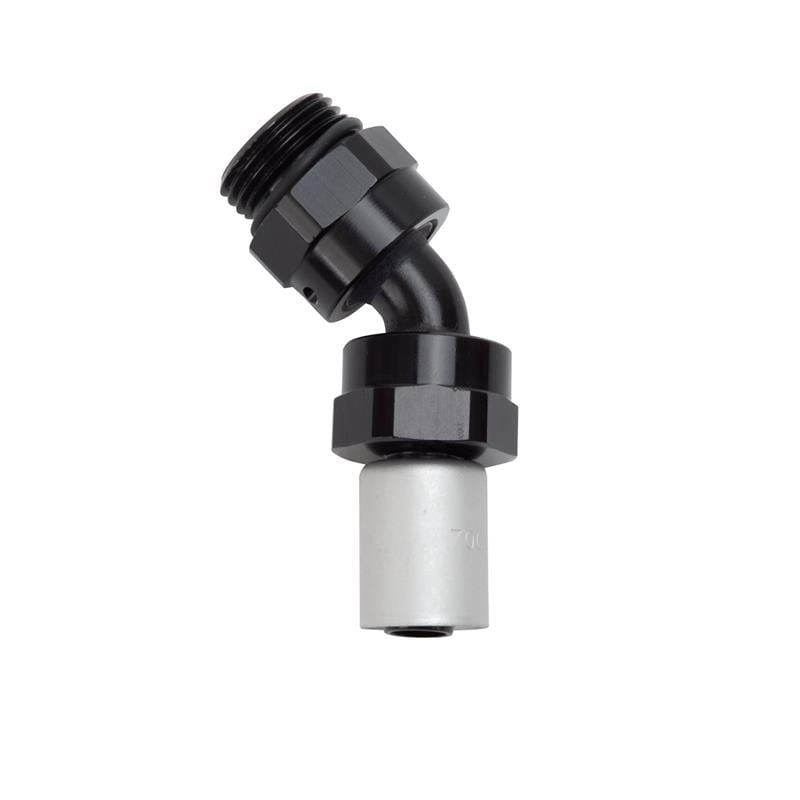 Russell — Pro Classic Crimp On Hose 45 Degree End
Pro Classic 45 Deg. Crimp On Hose End