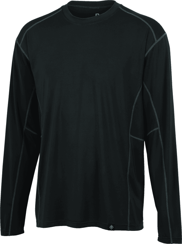 FIRSTGEAR — FIRSTGEAR Base Layer Shirt Lightweight Long-Sleeve Dark Grey - XL
