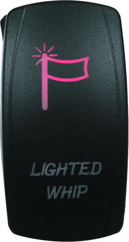 DragonFire Racing — DragonFire Racing Lighted Switch Whip On/Off Red