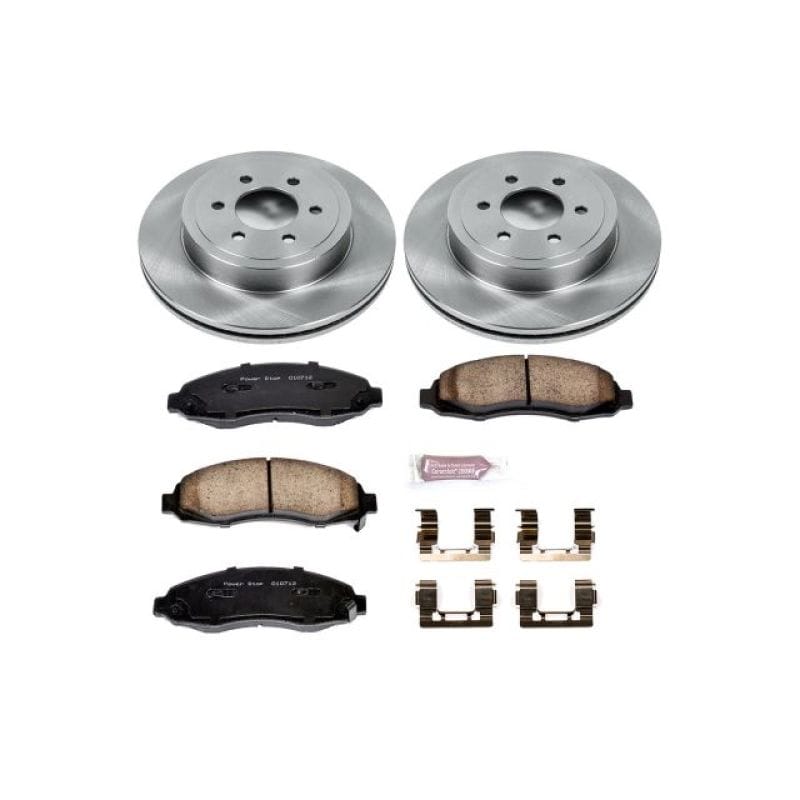 PowerStop — Power Stop 03-04 Dodge Dakota Front Autospecialty Brake Kit