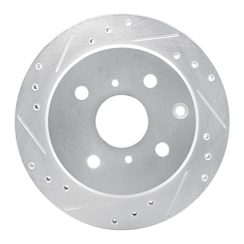R1 Concepts — R1 84-88 Toyota Cressida Rear Left Drilled & Slotted Silver Brake Rotor
R1 Brake Rotor Drill