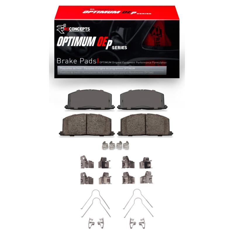 R1 Concepts — R1 92-99 Toyota Tercel Front Optimum OE Pads & Hardware Kit
R1 Optimum Oe Pads a