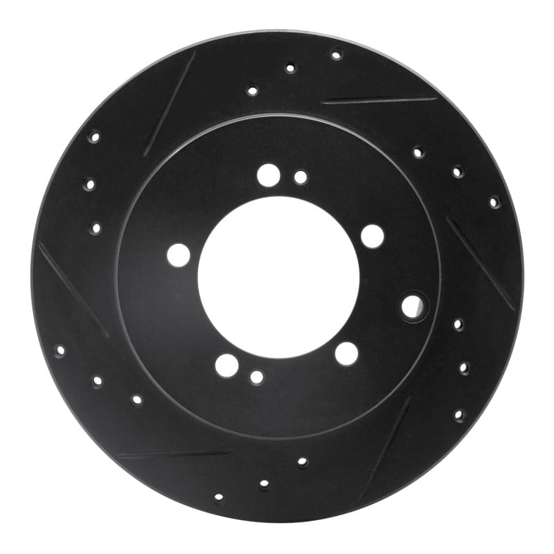 R1 Concepts — R1 91-93 Dodge STEALTH Rear Left Drilled & Slotted Black Brake Rotor
R1 Brake Rotor Drill
