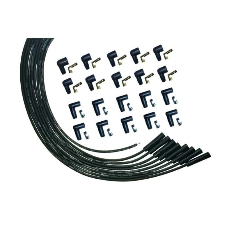 Moroso — Moroso Universal V8 Str Plug Unsleeved HEI/Non-HEI Ultra Spark Plug Wire Set