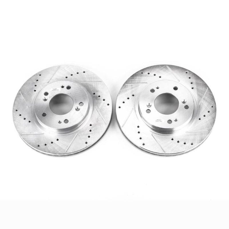 PowerStop — Power Stop 04-08 Mitsubishi Endeavor Front Evolution Drilled & Slotted Rotors - Pair
PowerStop XPR