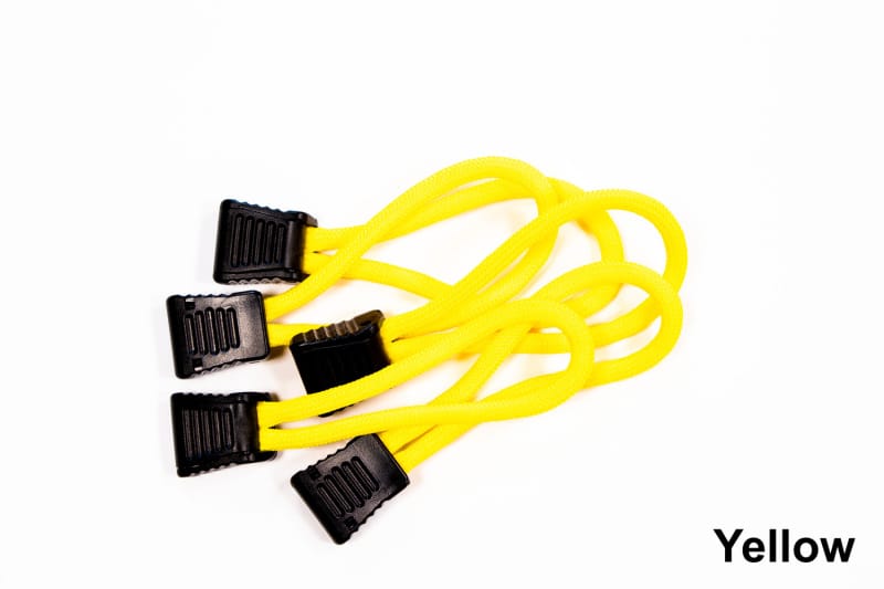 Fishbone Offroad — Fishbone Offroad Paracord Zipper Pulls 5 Pcs Yellow
