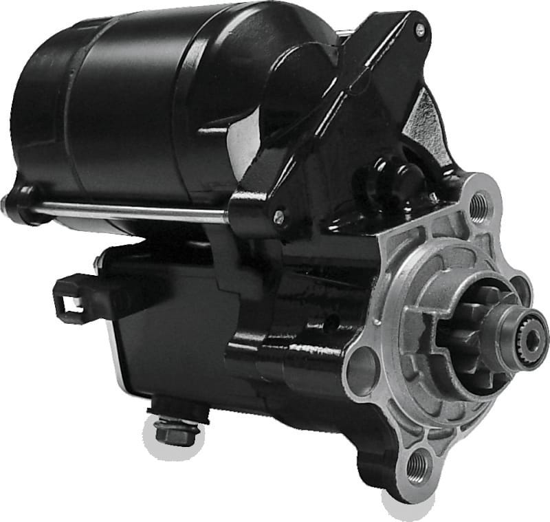 TwinPower — Twin Power 81-Up XL models Black 1.4 Kw Starter Replaces H-D 31390-86 31390-91F