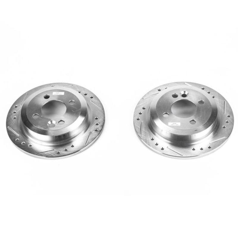 PowerStop — Power Stop 02-06 Mini Cooper Rear Evolution Drilled & Slotted Rotors - Pair
PowerStop XPR