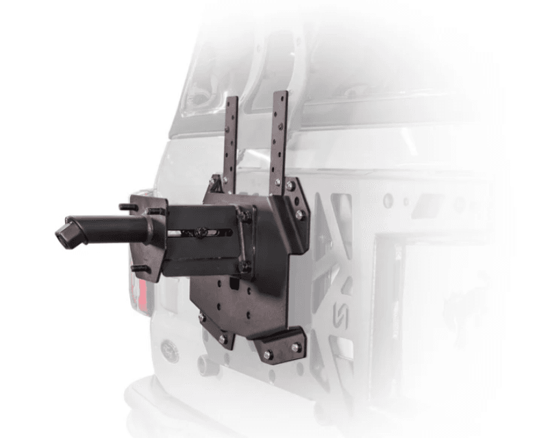 TURN Offroad — Turn Offroad 2021+ Ford Bronco Adjustable Tire Carrier w/ Camera Mount