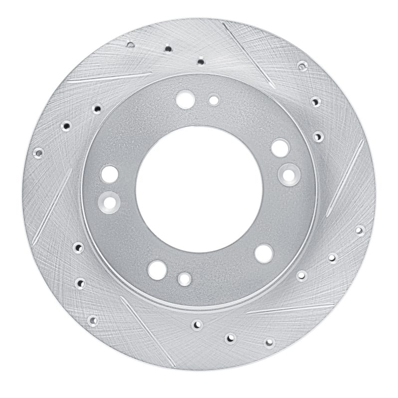 R1 Concepts — R1 95-02 Kia SportAGE (USA/Canada) Front Right Drilled & Slotted Silver Brake Rotor
R1 Brake Rotor Drill