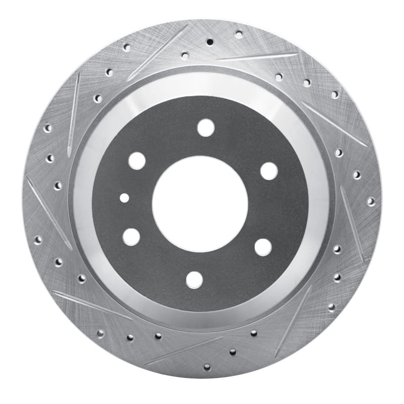 R1 Concepts — R1 02-09 Buick Rainier Rear Left Drilled & Slotted Silver Brake Rotor
R1 Brake Rotor Drill