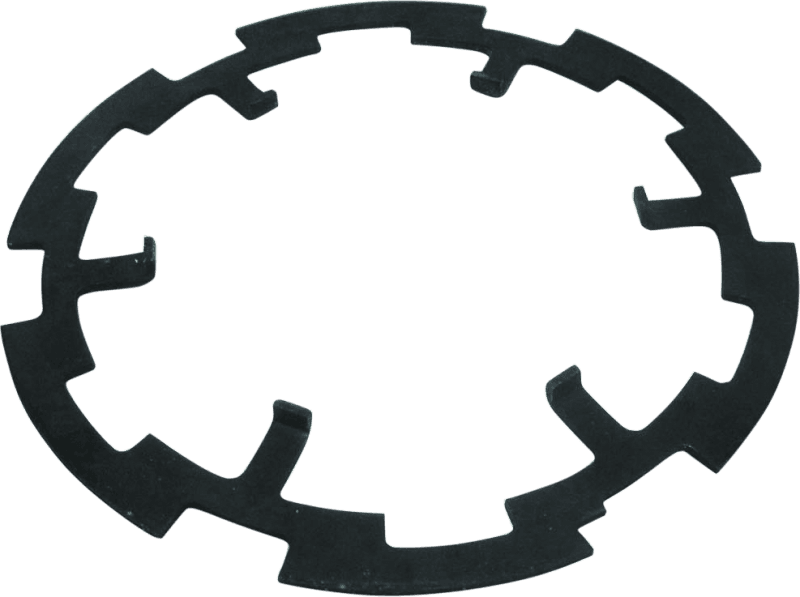 QuadBoss — Armature Plate, 6-Tab, Black