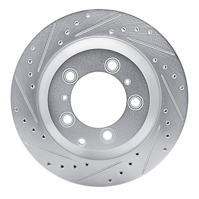 R1 Concepts — R1 19-23 Porsche CAYENNE Rear Left Drilled & Slotted Silver Brake Rotor
R1 Brake Rotor Drill