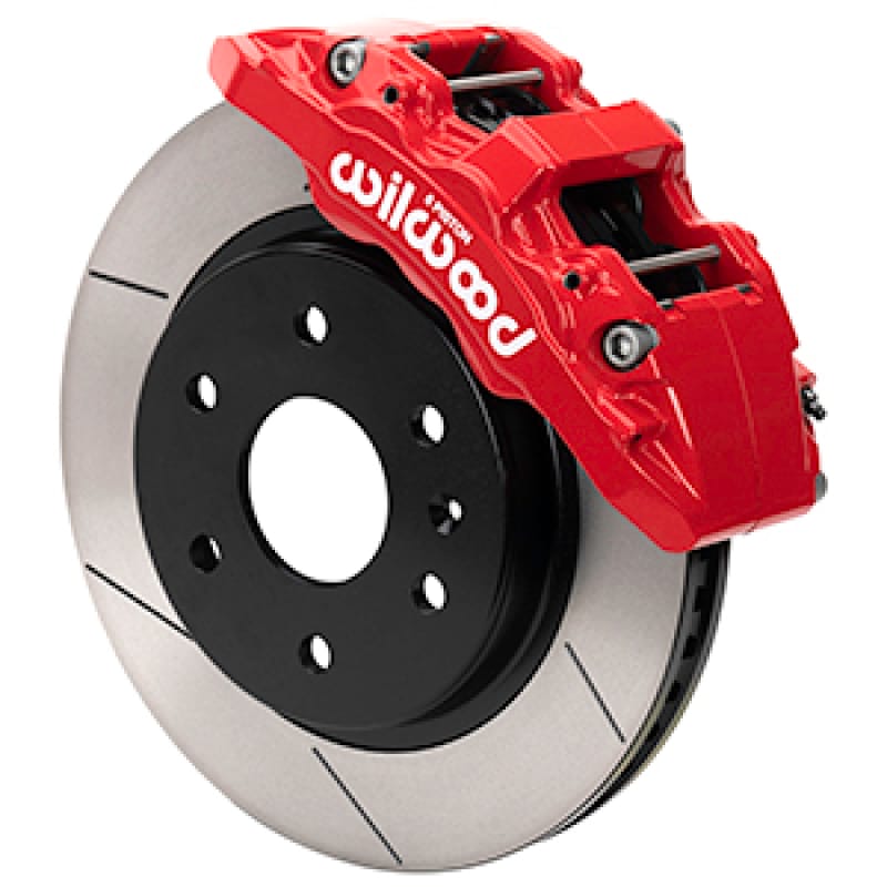 Wilwood — Wilwood 19-21 Chevy Silverado/GMC Sierra Aero6-DM Front Brake Kit - Slotted - Red