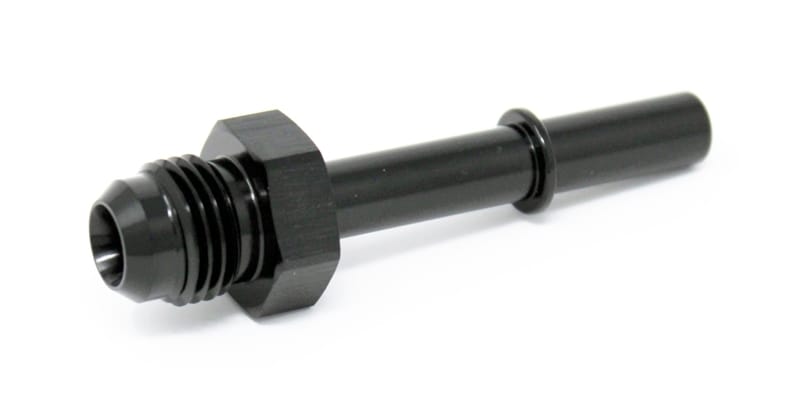 Torque Solution — Torque Solution Push-On EFI Adapter Fitting: 5/16in SAE to -6AN Male Flare