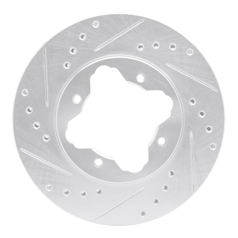R1 Concepts — R1 90-97 Acura CL Front Left Drilled & Slotted Silver Brake Rotor
R1 Brake Rotor Drill