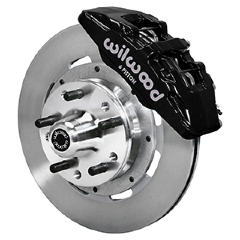 Wilwood — Wilwood 97-93 Mopar A/B/E/F/J Body Dynapro 12.19x0.81 Six Piston Front BBK - Black