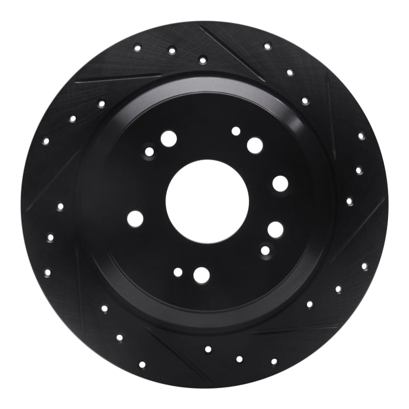 R1 Concepts — R1 10-15 Honda Accord Crosstour Rear Right Drilled & Slotted Black Brake Rotor
R1 Brake Rotor Drill