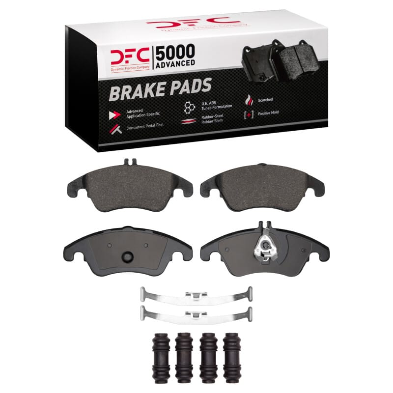 DFC — DFC 08-20 Mercedes-Benz SLK300 Front 5000 Advanced Low Metallic Brake Pads and Hardware Kit
DFC Brake Pad Set