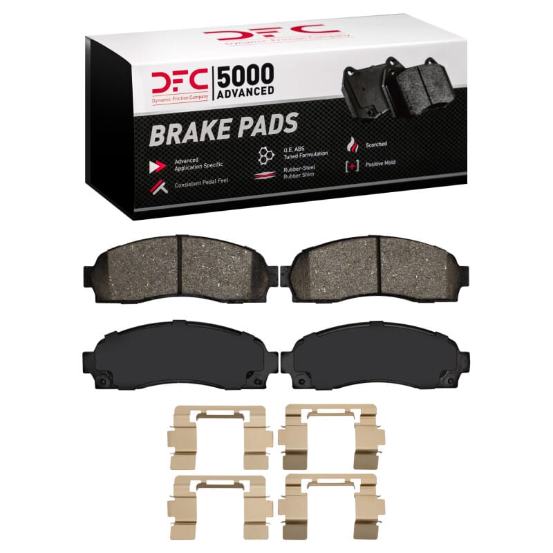 DFC — DFC 02-12 Chevrolet Equinox Front 5000 Advanced Ceramic Brake Pads and Hardware Kit
DFC Brake Pad Set