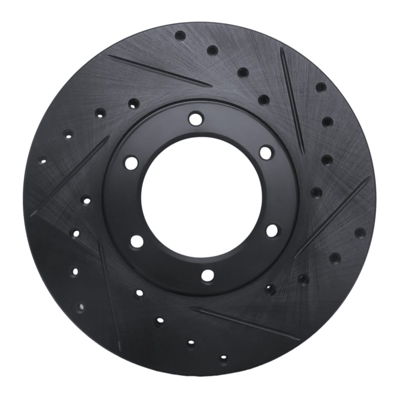 R1 Concepts — R1 87-88 Toyota Pickup Front Right Drilled & Slotted Black Brake Rotor
R1 Brake Rotor Drill