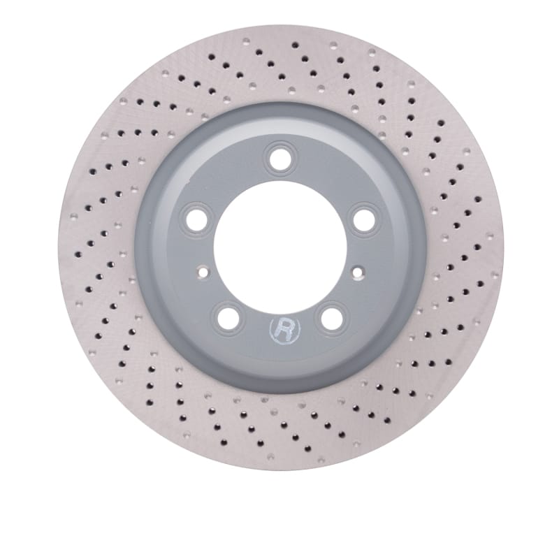 DFC — DFC 12-16 Porsche Boxster Right Front Drilled GeoSPEC Coated Rotor