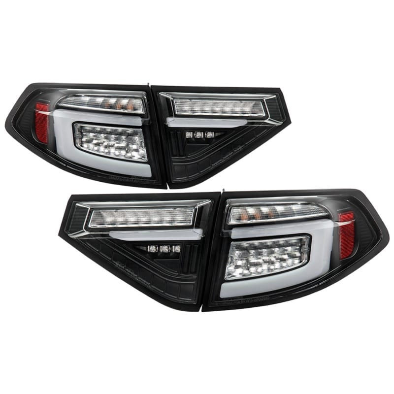 SPYDER — Spyder 08-14 Subara Impreza WRX Hatchback LED Tail Lights Seq Signal Black ALT-YD-SI085D-SEQ-BK
Tail Light Set