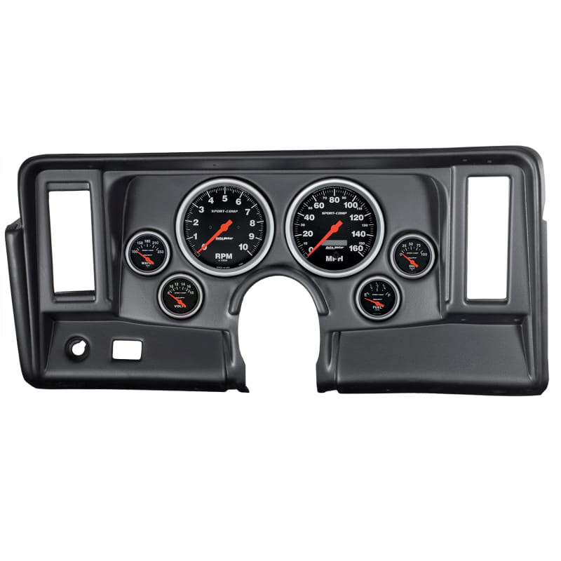 AutoMeter — Autometer Sport-Comp 66-76 Nova Dash Kit 6pc Tach / MPH / Fuel / Oil / WTMP / Volt
GA SET NOVA 69-76 SC