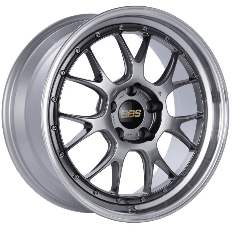 BBS — BBS LM-R 19x8.5 5x120 ET32 Diamond Black Center Diamond Cut Lip Wheel -82mm PFS/Clip Required