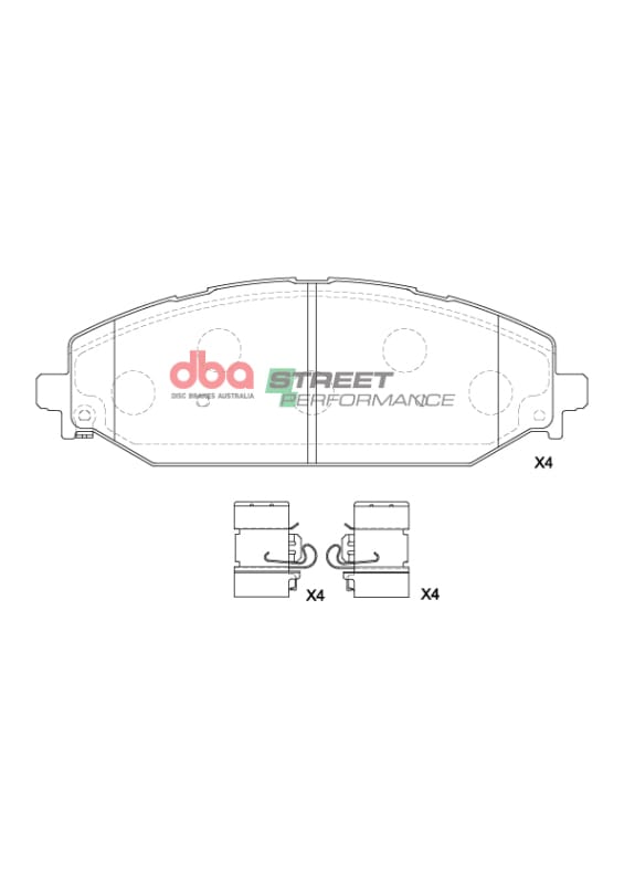 DBA — DBA 2018+ Ram 1500 TRX SP Performance Front Brake Pads
Brake Rotor