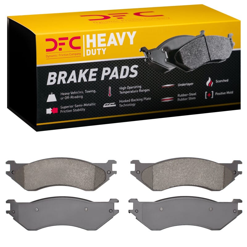 DFC — DFC 00-08 Dodge Ram 2500 Front/Rear Heavy Duty Pads - Semi Metallic
DFC Brake Pad Set
