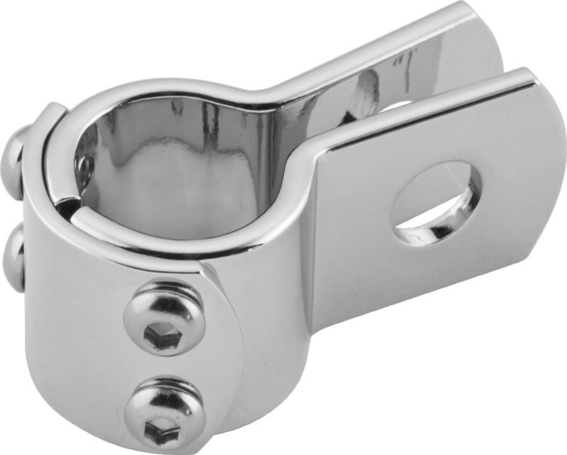 Bikers Choice — Bikers Choice Chrome 1 1/4 Inch 3 piece Clamp Universal