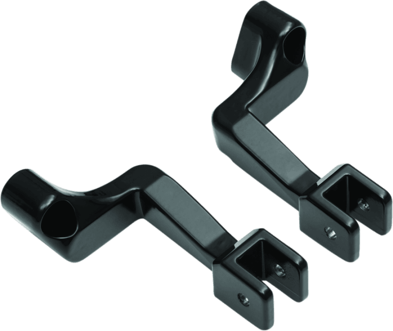 Kuryakyn — Kuryakyn Passenger Peg Mounts Indian Models Gloss Black