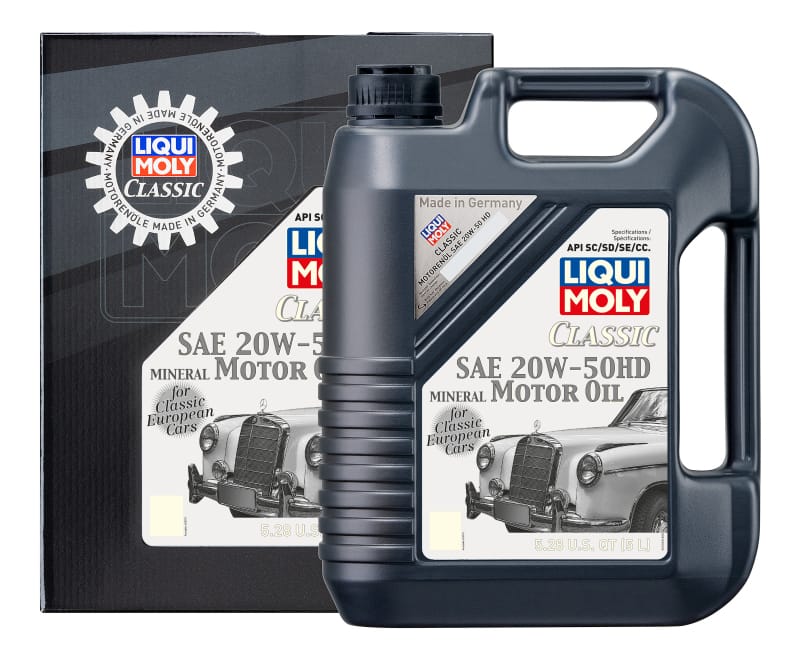 LIQUI MOLY — LIQUI MOLY 5L Classic Motor Oil SAE 20W50 HD