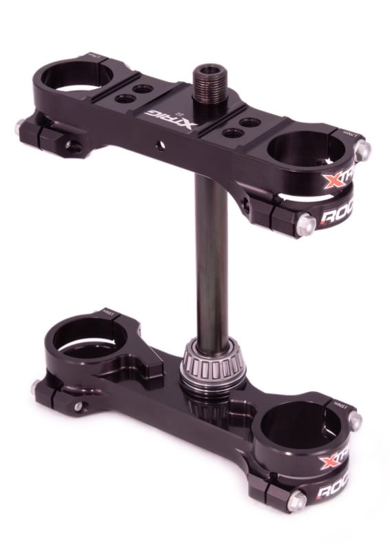 XTrig — XTrig 21-23 GasGas MC 65/ Husqvarna TC 65/ KTM 65 SX ROCS Tech Clamp Offset 22 mm. - Black
