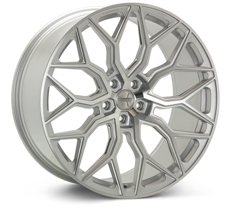 Vossen — Vossen HF-2 24X10 / 5X120 / ET32 / Deep Face / 72.56 - Silver Polished Wheel