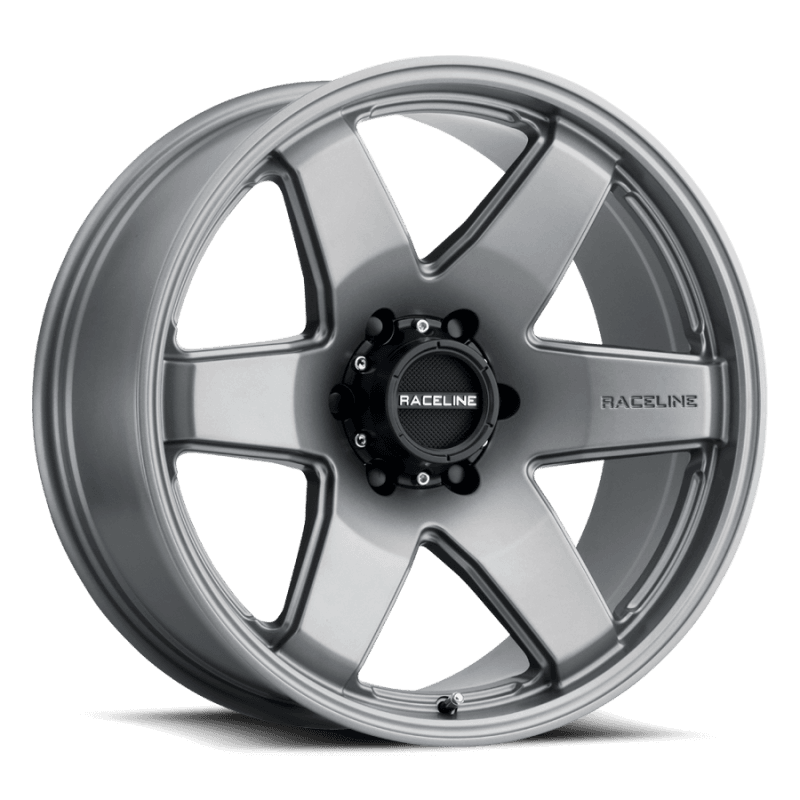 Raceline — Raceline 942GS Addict 18x8in / 6x120 BP / 35mm Offset / 67.1mm Bore - Greystone Wheel