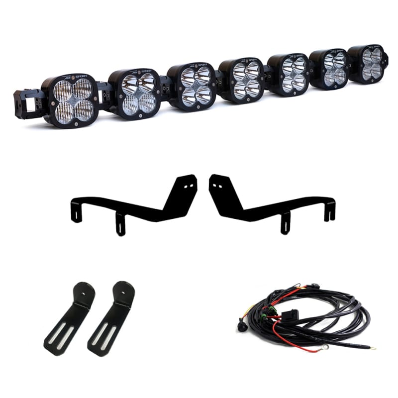 Baja Designs — Baja Designs 17-19 7 XL Linkable LED Light Kit For Ford Super Duty
