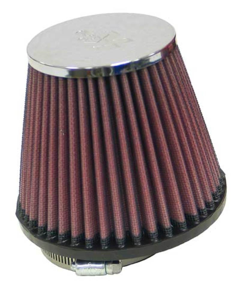 K&N Engineering — K&N Universal Chrome Filter 2.875in Flange ID / 5.188 Base OD / 3.5in Top OD / 4.438in Height
Clamp-on Air Filter