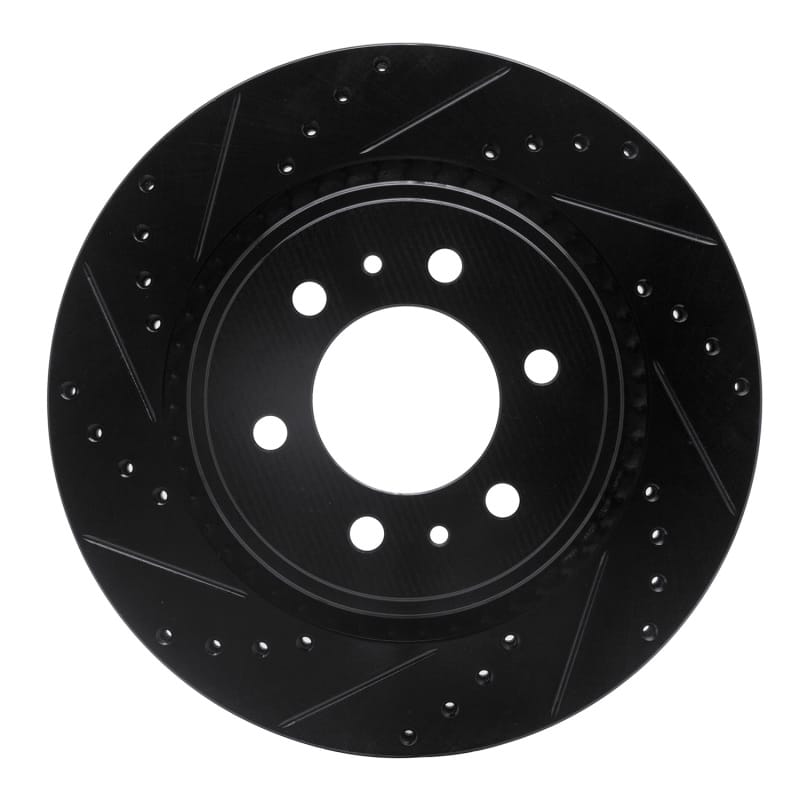 R1 Concepts — R1 22-25 Cadillac XT6 Front Left Drilled & Slotted Black Brake Rotor
R1 Brake Rotor Drill