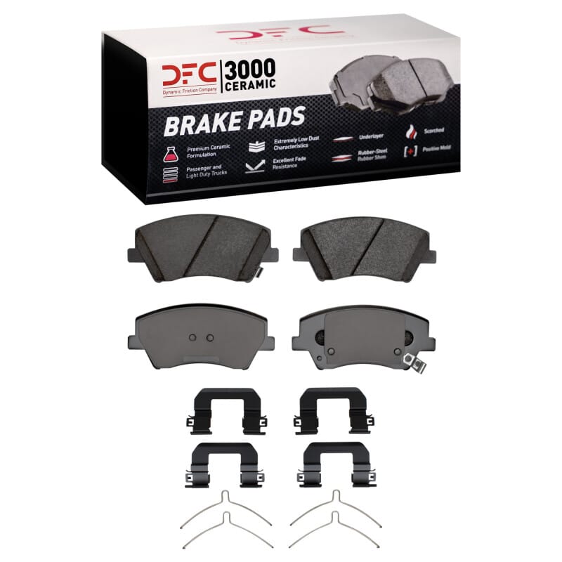 DFC — DFC 17-22 Hyundai Elantra Front 5000 Advanced Ceramic Brake Pads and Hardware Kit
DFC Brake Pad Set